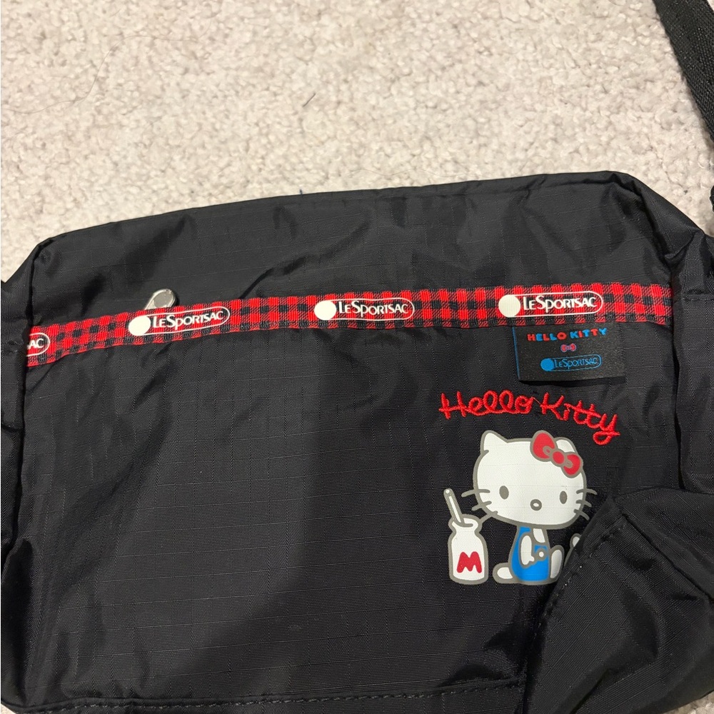 LeSportsac Black and Red Hello Kitty Bag
